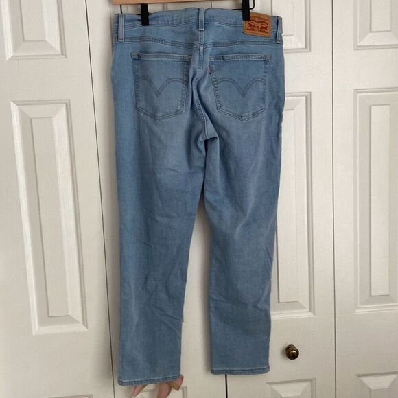 Levi's‎ Boyfriend Jeans Light Wash Size 30 - Picture 7 of 10